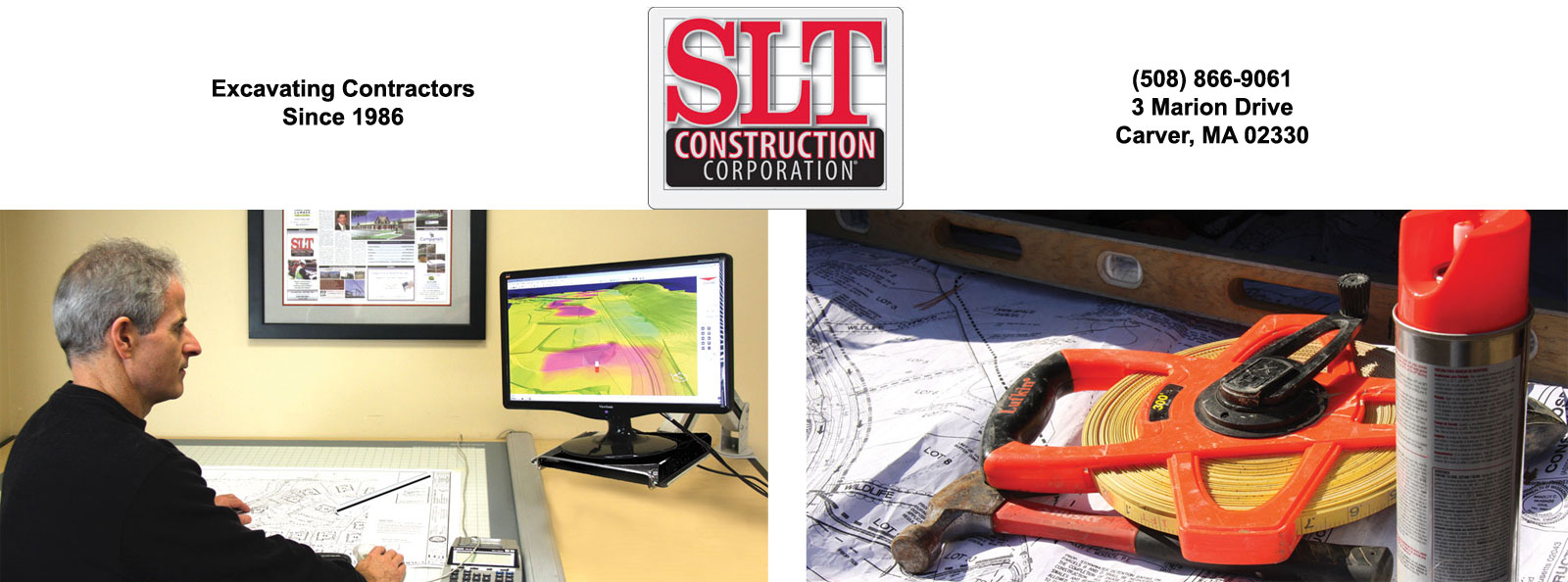 SLT Construction Excavating Contractors Since 1986
